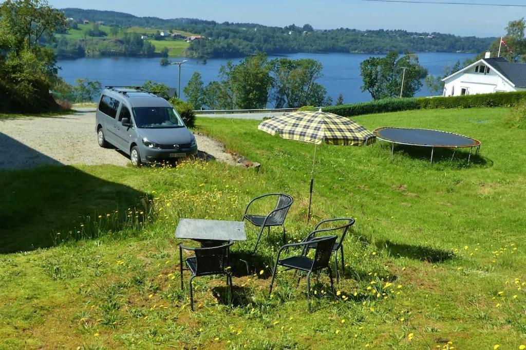 Topfloor Apartment Separate Entranc Nice View Stord Fitjar Extérieur photo