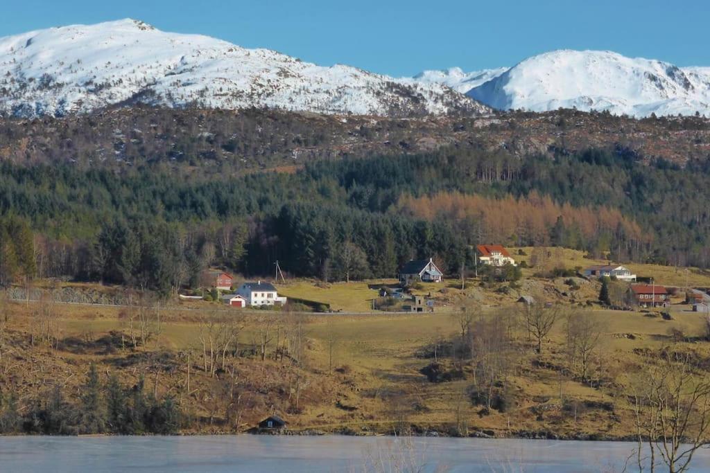 Topfloor Apartment Separate Entranc Nice View Stord Fitjar Extérieur photo